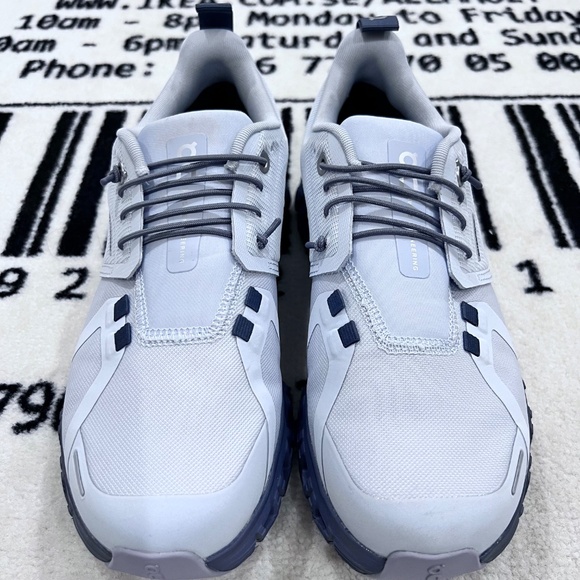 On Cloud 6 Waterproof Women Running Shoes - Heather Metal - Picture 4 of 11